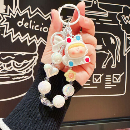 Creative doll Lilith keychain bag pendant keychain headphone bag pendant boutique small gift wholesale