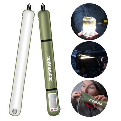Rechargeable LED Inflatable Camping Tube Light