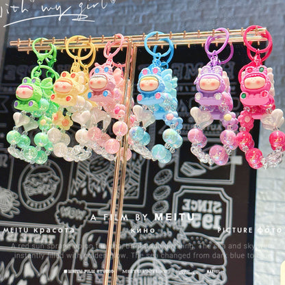 Creative doll Lilith keychain bag pendant keychain headphone bag pendant boutique small gift wholesale