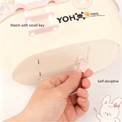 Pirate ship piggy bank children's handmade DIY piggy bank boy girl set holiday gift storage coin