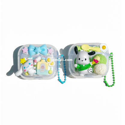 Pochacco / Cinnamoroll Airpod case