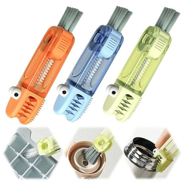 🧼 3-In-1 Multi-Function Gap Cleaner, Kitchen Cleaning Brush, Portable Cleaning Brush