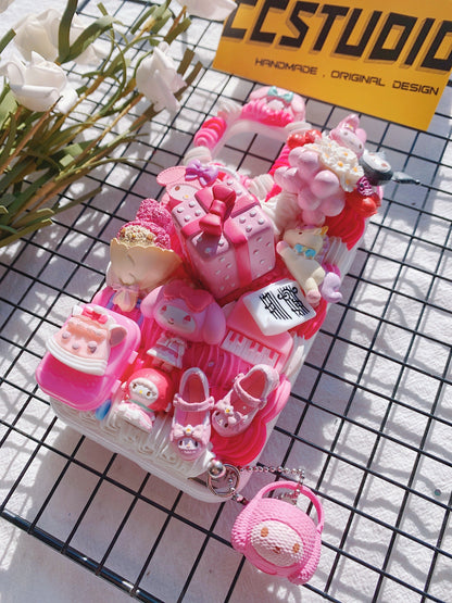 Sanrio Mymelody Decoden Phone Cases For Any Phone Model