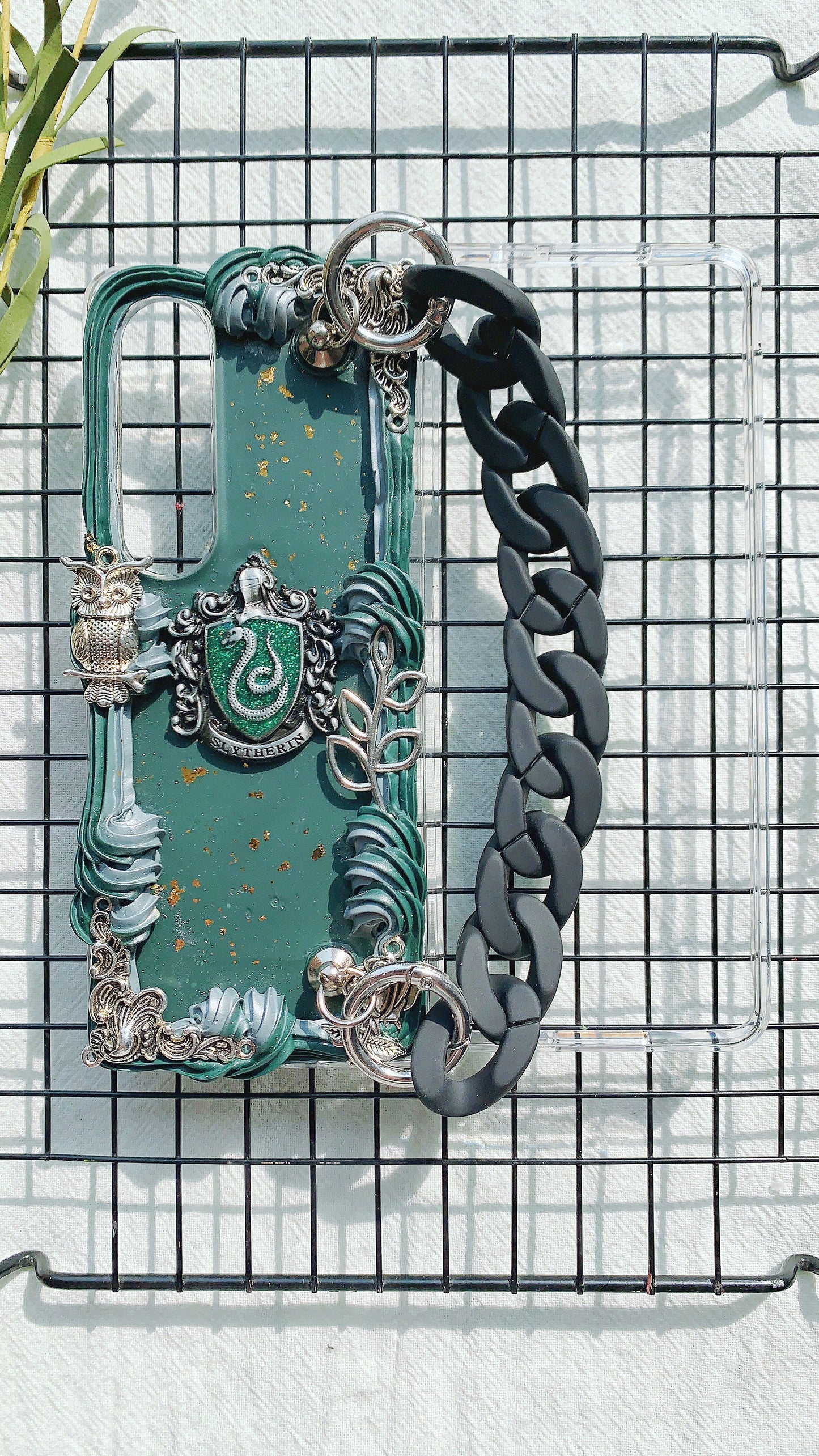 Harry Potter Slytherin Decoden Phone Cases For Any Phone Model