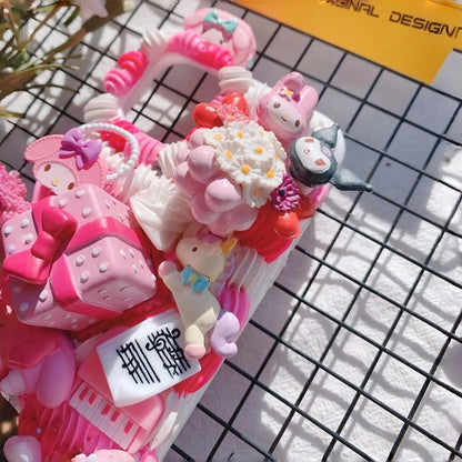 Sanrio Mymelody Decoden Phone Cases For Any Phone Model