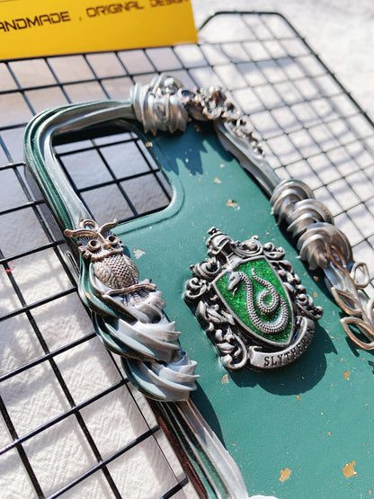 Harry Potter Slytherin Decoden Phone Cases For Any Phone Model