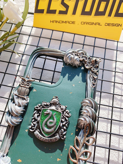 Harry Potter Slytherin Decoden Phone Cases For Any Phone Model