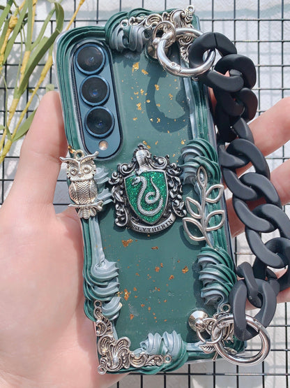 Harry Potter Slytherin Decoden Phone Cases For Any Phone Model