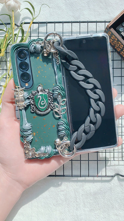 Harry Potter Slytherin Decoden Phone Cases For Any Phone Model