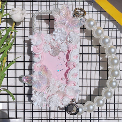 Baroque Butterfly Flower Rose Decoden Phone Cases | All Models Available