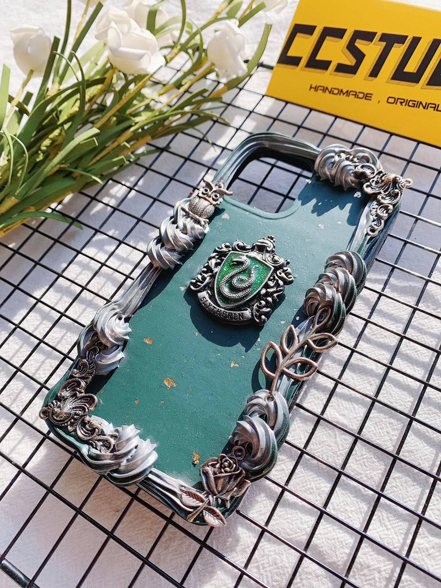 Harry Potter Slytherin Decoden Phone Cases For Any Phone Model
