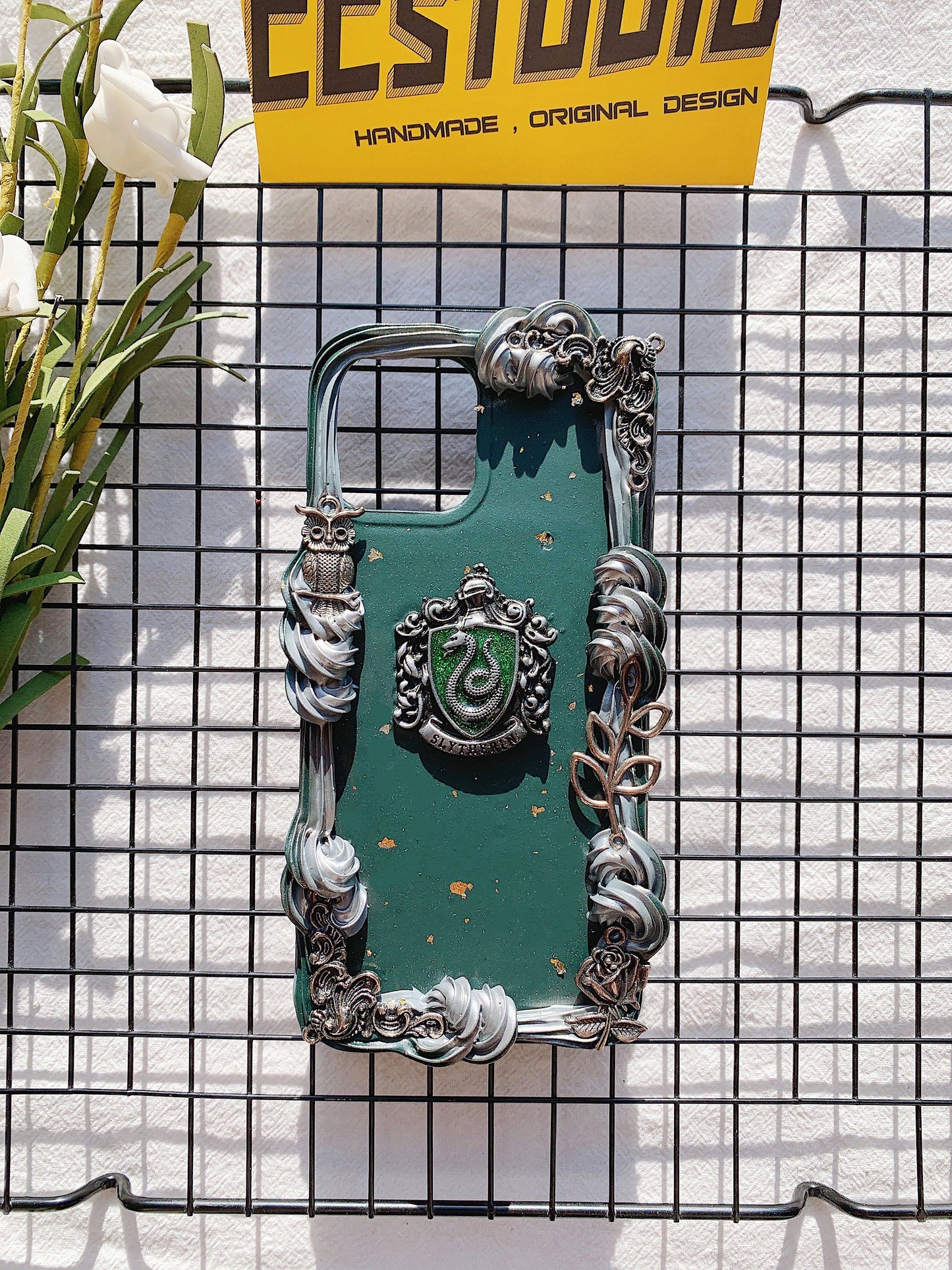Harry Potter Slytherin Decoden Phone Cases For Any Phone Model