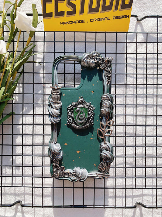 Harry Potter Slytherin Decoden Phone Cases For Any Phone Model