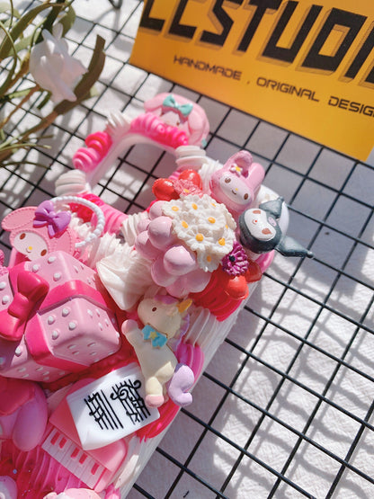 Sanrio Mymelody Decoden Phone Cases For Any Phone Model