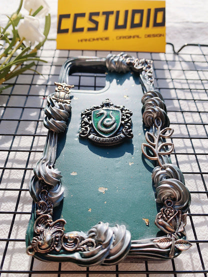 Harry Potter Slytherin Decoden Phone Cases For Any Phone Model
