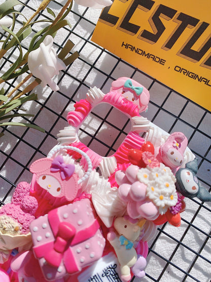 Sanrio Mymelody Decoden Phone Cases For Any Phone Model