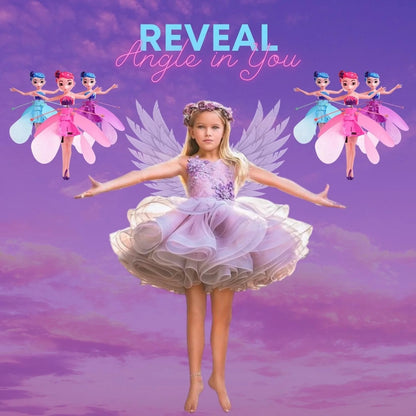 Princess Flying Fairy Motion Sensor Magic Flying Fairy Doll for Age 6+